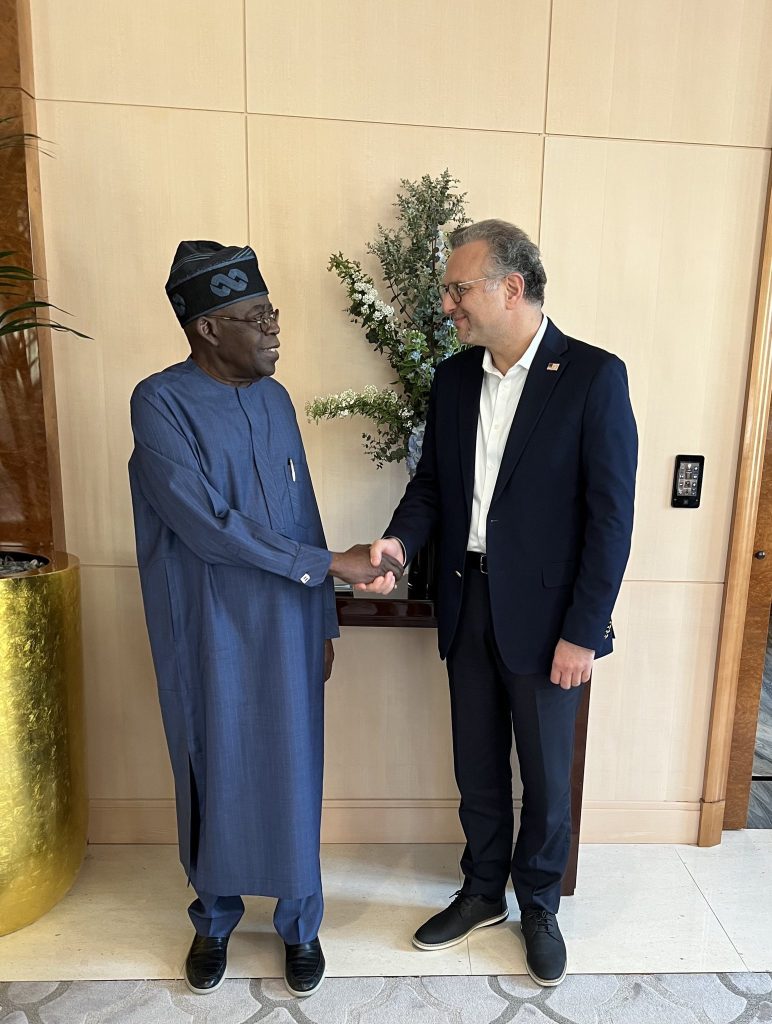 Tinubu Meets Boulos in Paris for Security, Economic Talks