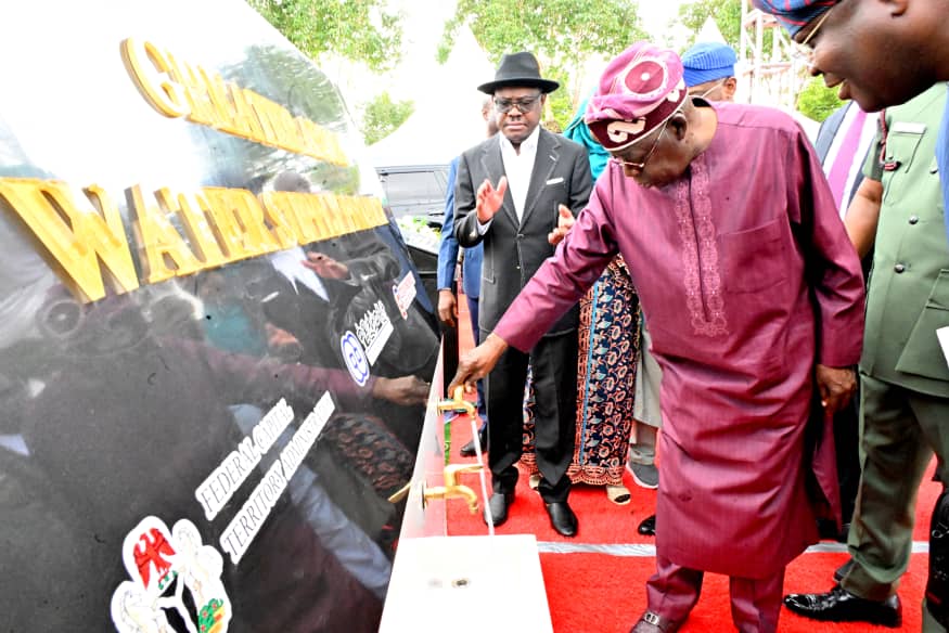 Tinubu: Abuja Water Project Shows Our Commitment to Development
