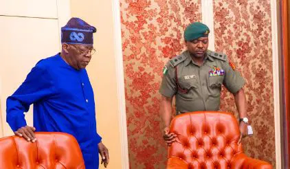 Tinubu, Service Chiefs Hold Talks in Aso Rock