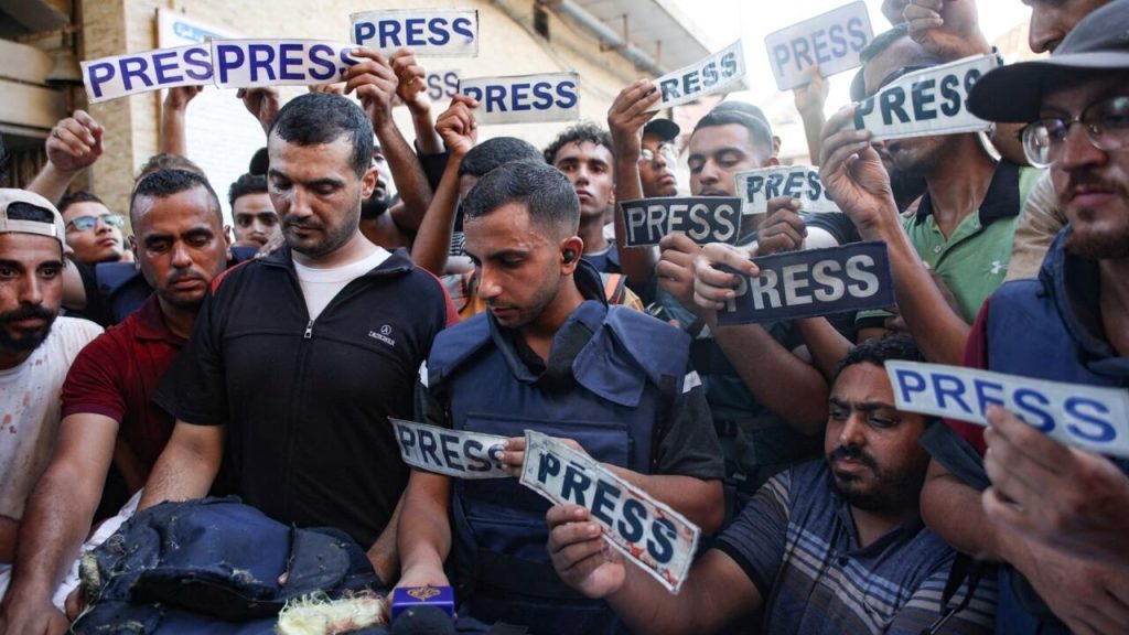 Toll from Israeli Strike on Journalists Now Six
