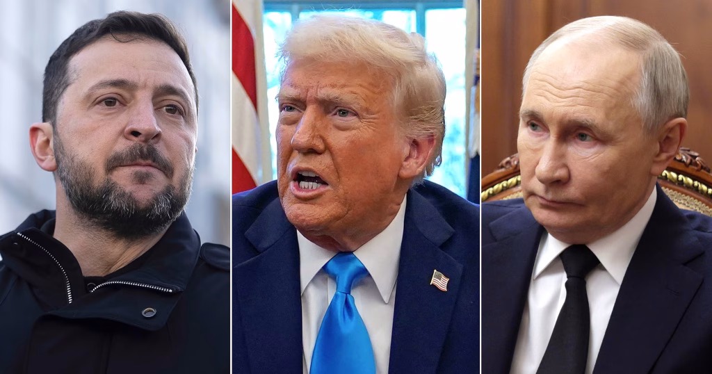 Trump Wants Summit with Zelensky, Putin