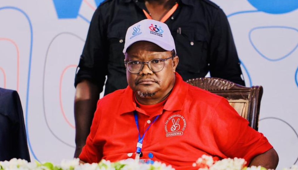 Tanzania’s Opposition Leader Tundu Lissu (News Central TV)