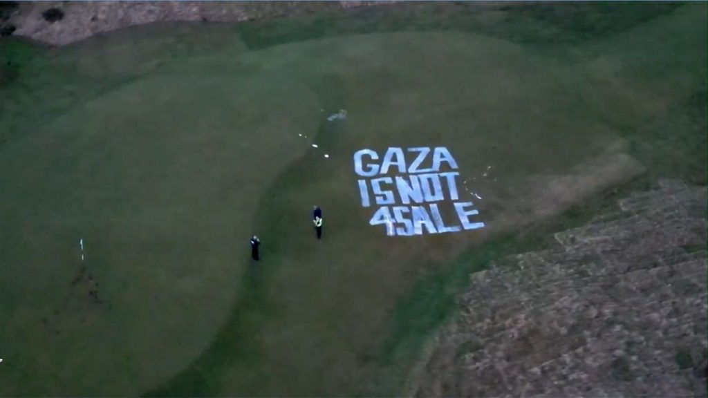 Two More Arrested Over Gaza Protest at Trump’s Scottish Golf Course