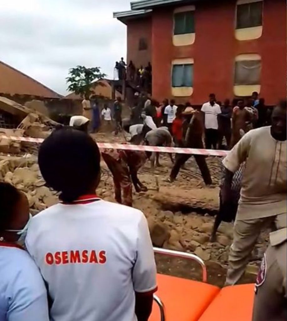 Two Rescued from Collapsed Building in Osun State