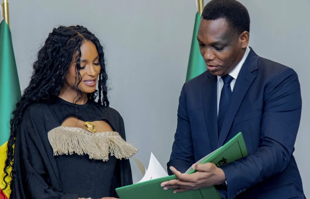 U.S Singer Ciara Gets Benin Citizenship