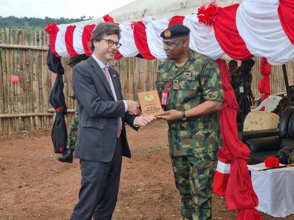 UK Donates Advanced Counter-Insurgency Training Facility to Nigerian Army