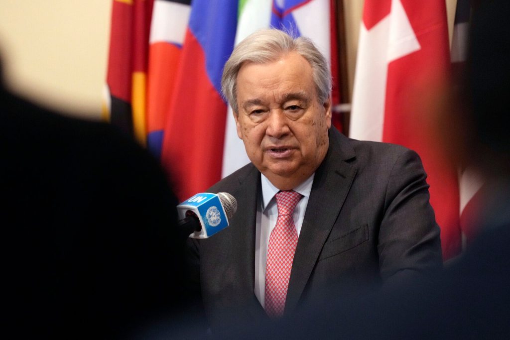 UN Chief Condemns Escalation in Conflict Between Yemen's Huthis and Israel