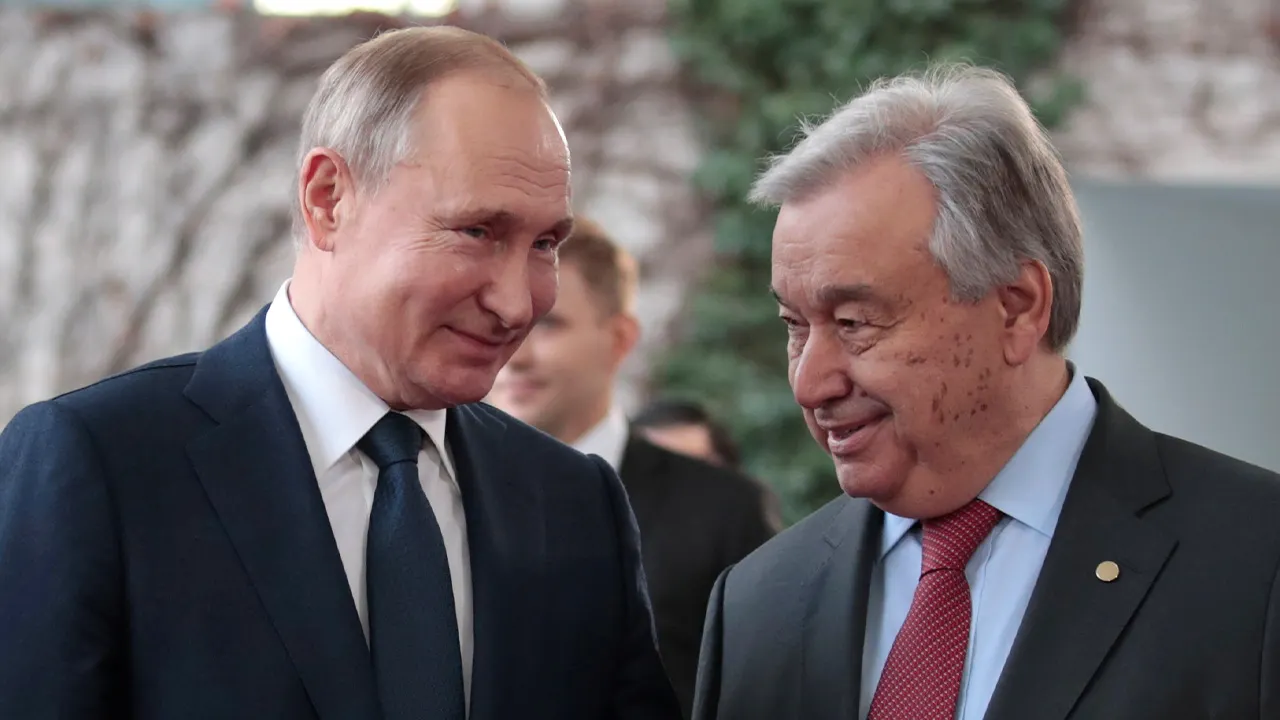 UN Chief Guterres Arrives in Russia for BRICS Summit, Set to Meet Putin