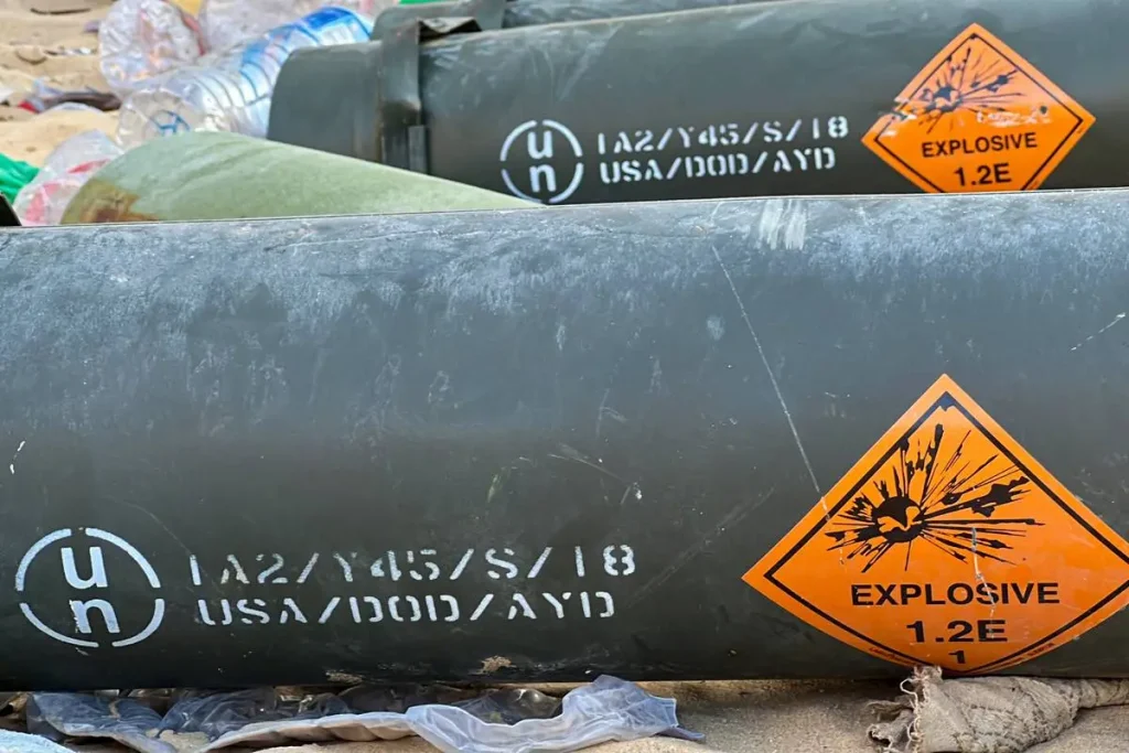 US Shipment of Heavy Bombs, Held by Biden, Arrives in Israel