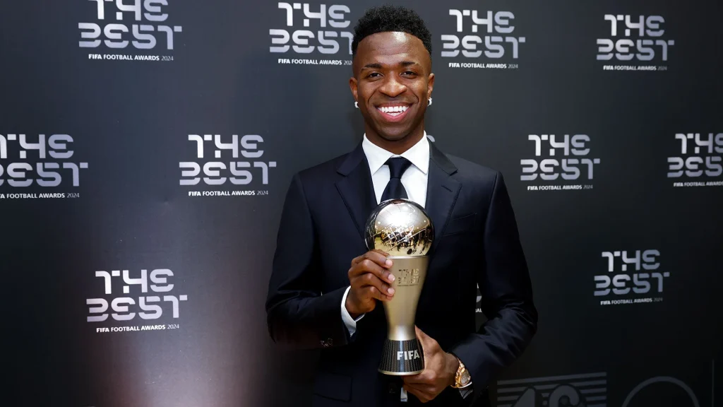 Vinicius, Bonmati Crowned FIFA Best Players of the Year