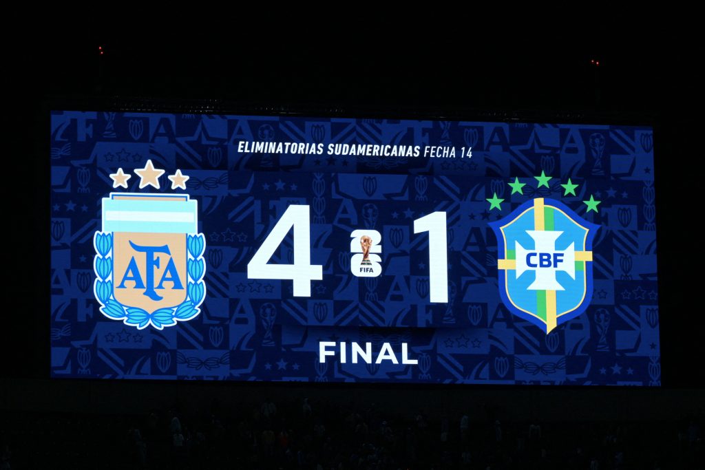 Argentina Seals World Cup Qualification With Brazil Rout
