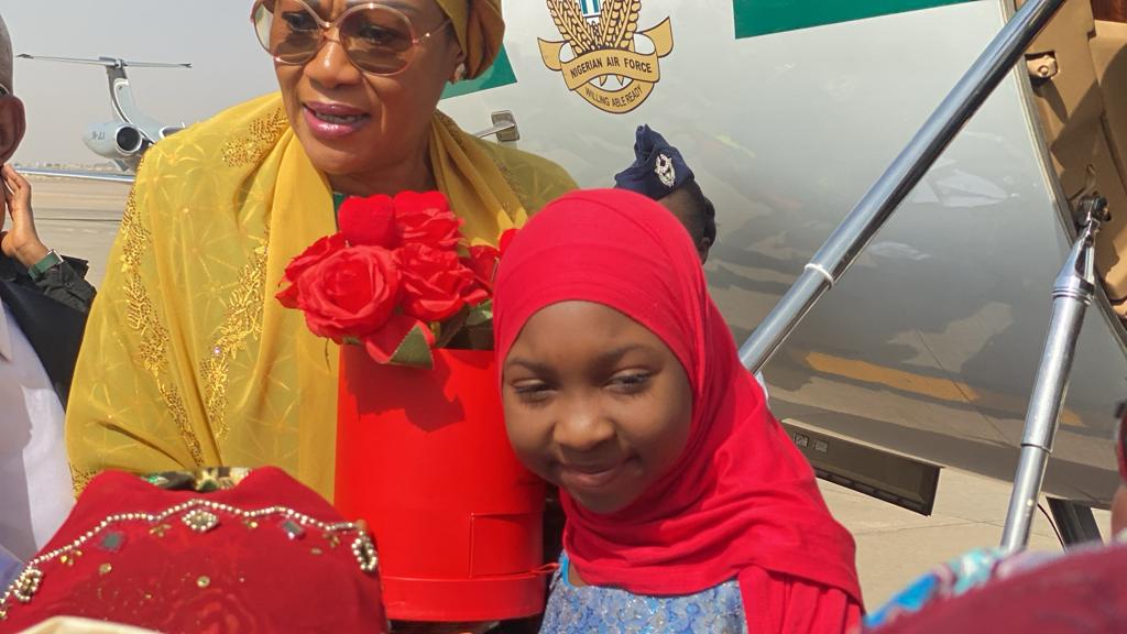 Remi Tinubu in Kano (News Cebtral TV)