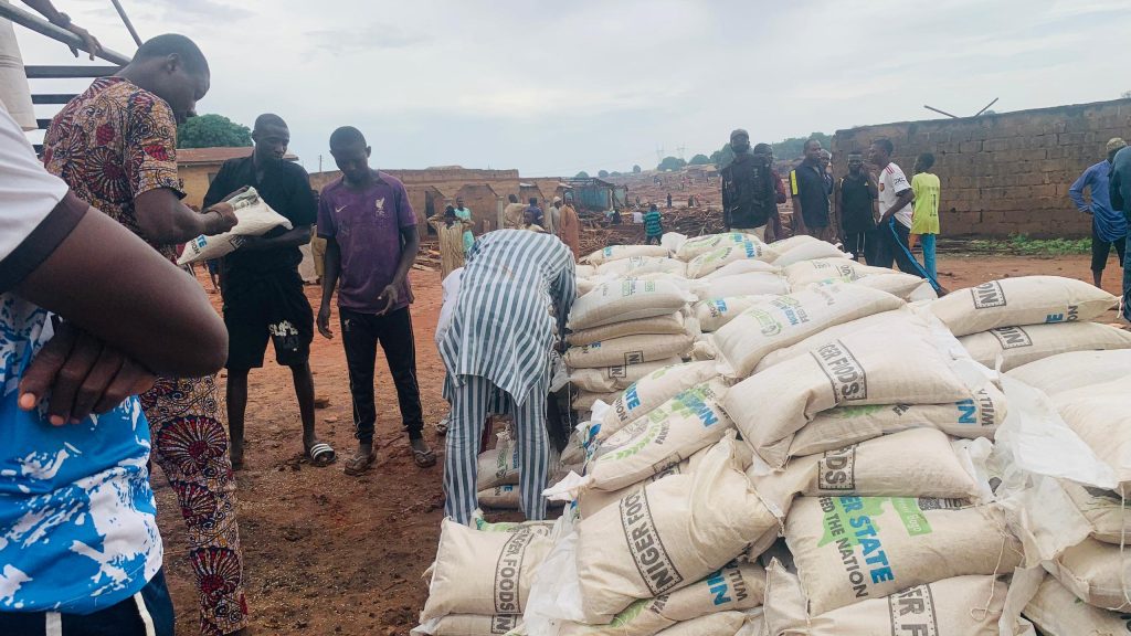 Relief Materials from Niger State Government (News Central TV)