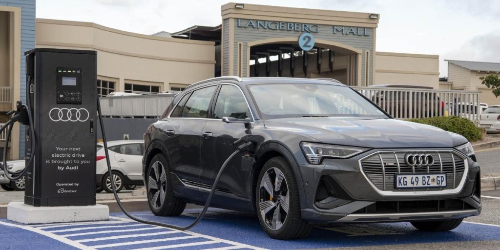 South Africa is the leading country with Electric Vehicles