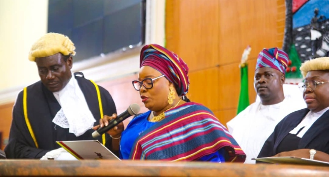 Lagos Assembly Passes Vote of Confidence in Speaker Mojisola Meranda