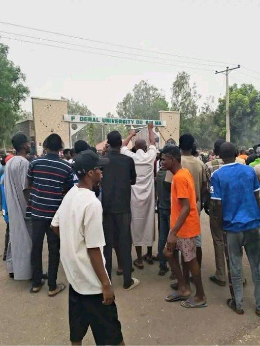 FUDMA Students Protest Killing of Colleague in Katsina (News Central TV)