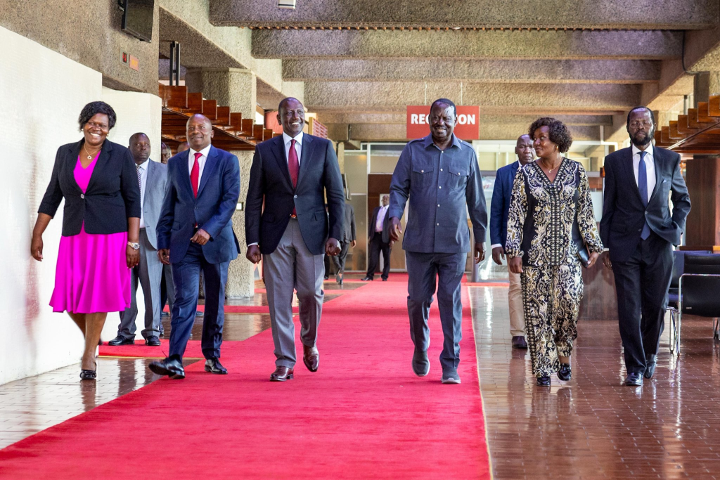 President Ruto, Raila Odinga Formalise UDA-ODM Partnership