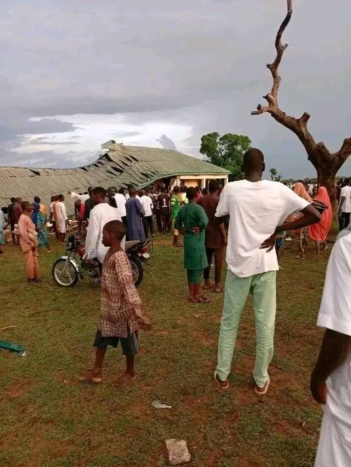 Classroom Collapses on Students Writing WAEC Exams in Taraba