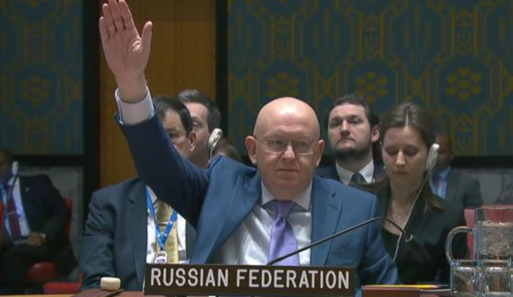 Russia Blocks Sudan Ceasefire Resolution in UN Security Council
