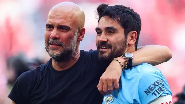 Guardiola and Gundogan