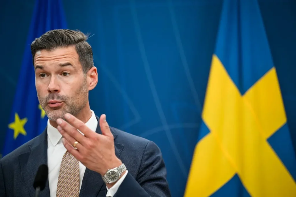Migration Minister Johan Forssell is trying to lure immigrants out of Sweden