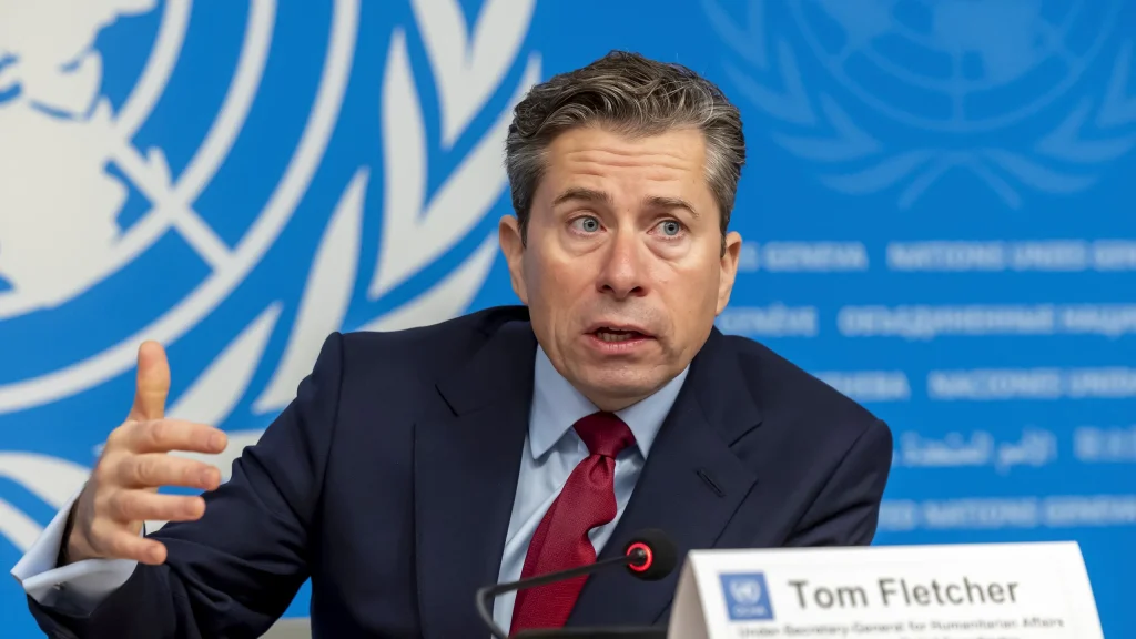 ⁠UN Relief Chief Urges Security Council to Act to Prevent Genocide in Gaza
